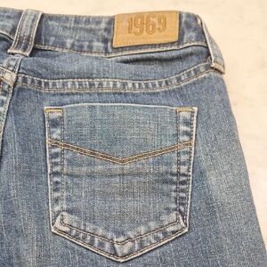 Y2K Gap Curvy Lowrise‎ Flare Womens Jeans 70s Vibes Retro Look Boho Sz 6